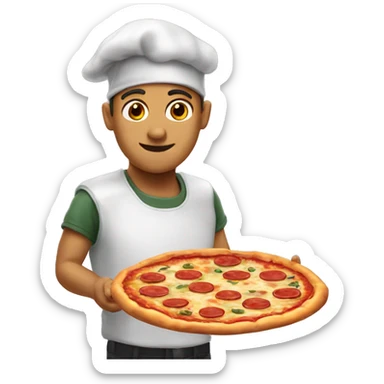 Yummy pizza  sticker