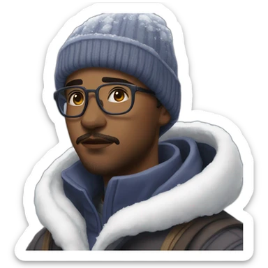 winter of aespa sticker