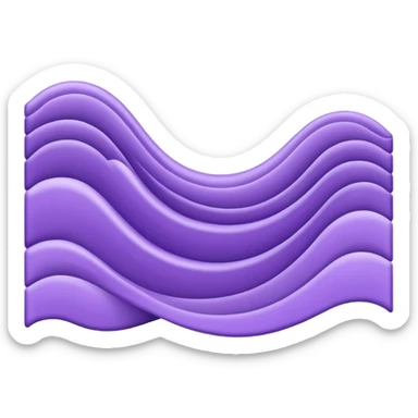 lavender Abstract Border Illustration
 sticker