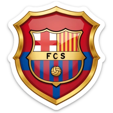 Escudo del Barcelona sticker
