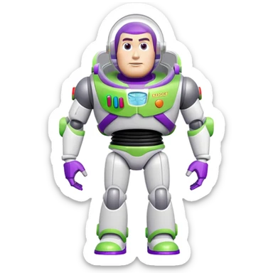 Buzz Lightyear space ranger sticker