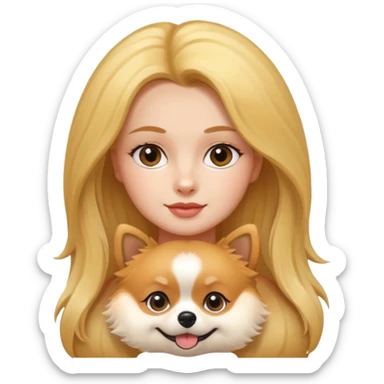 🚶🏼‍♀️pomerania  sticker