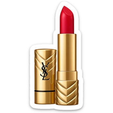 Ysl lipstick shell design  sticker