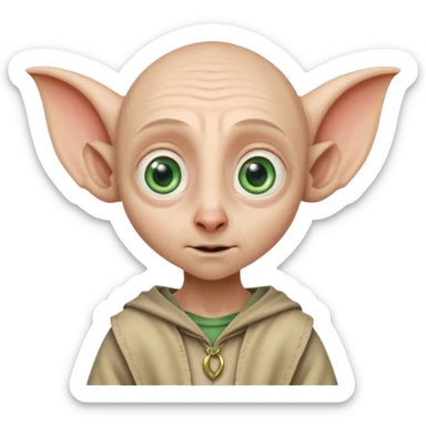 Dobby from Harry Potter  sticker