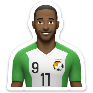 Le meilleur joueur de foot au monde sticker