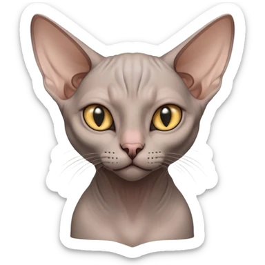 sphinx cat sticker