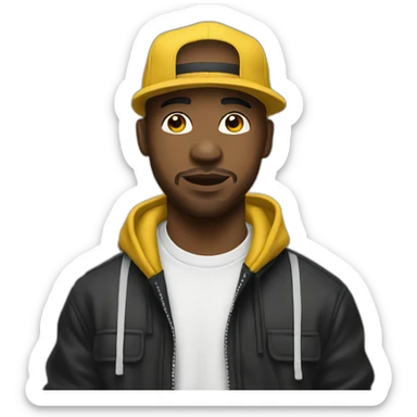 rapper-Soft Lipapa sticker