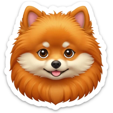 Pomeranian sticker