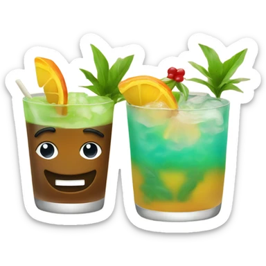 Mai Tai with a two sticker