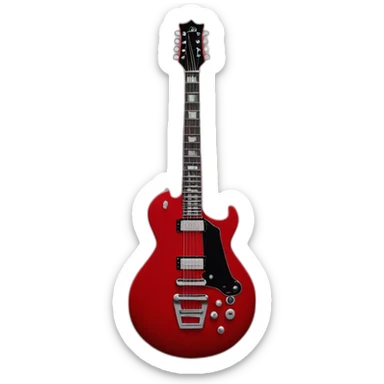 Red Special Guitar by Brian May sticker