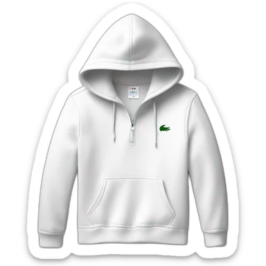 Lacoste tênis black friends with white lacoste hoodie sticker
