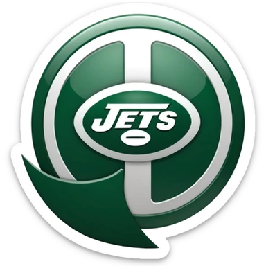  New York Jets logi sticker