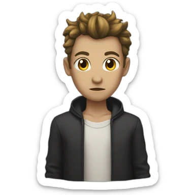 Mis ange mis demon sticker