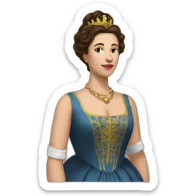 Empress Emily Kaldwin sticker