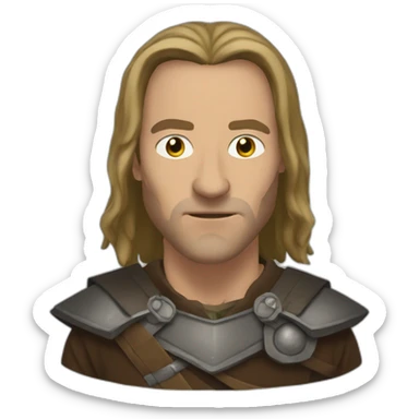 Jaqen h'gar sticker
