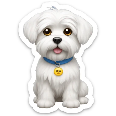 maltese  sticker