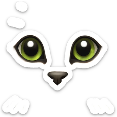 Tortoise cat sticker