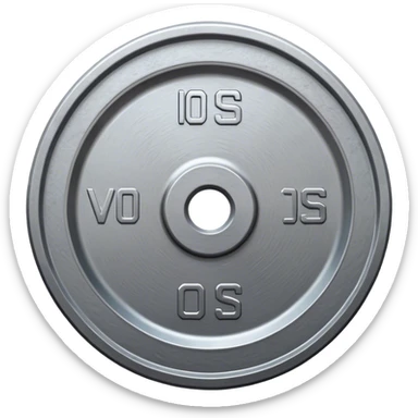 anterior deltoid weight-plate raise sticker