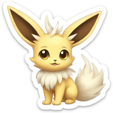 Kawaii Eeveelution-Cute-Pokémon-fusion full body sticker