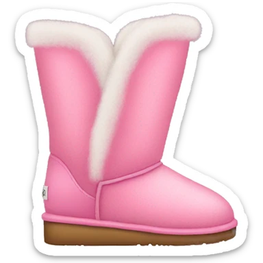 Pink uggs sticker