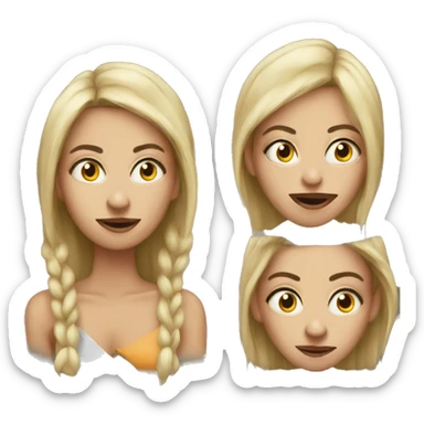 crazy weird women  sticker