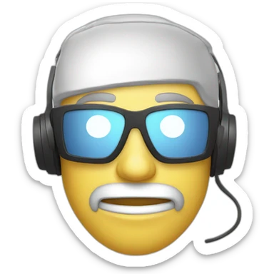 Pc gamer blanc  sticker