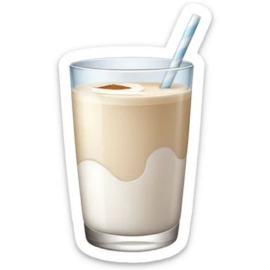 summer. coconut milk  sticker