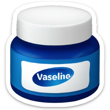Vaseline sticker