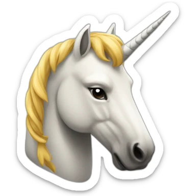 a licorn liberation fighter sticker