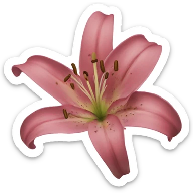 lily sticker