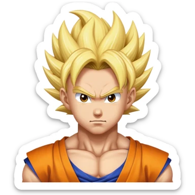 San Gohan SuperSaiyan dbz  sticker