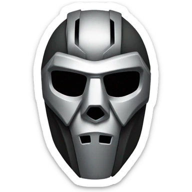Mf doom mask sticker