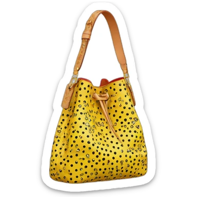 Louis Vuitton Yayoi Kusama bag sticker