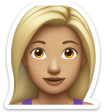 girl nike pros sticker