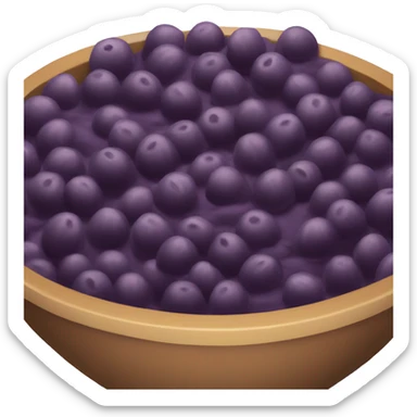 Acai bowl sticker