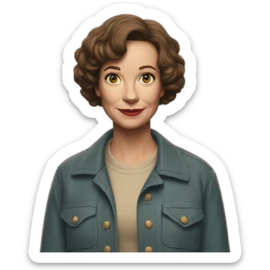 Maxine Mayfield Stranger sthings sticker
