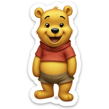 Winnie Pooh sticker