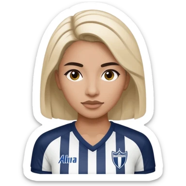 Mujer. De alianza lima sticker