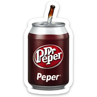 Dr pepper sticker