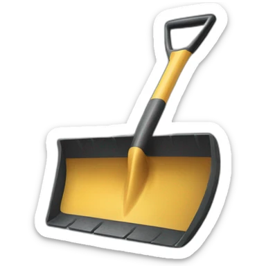 A tire shovel sticker