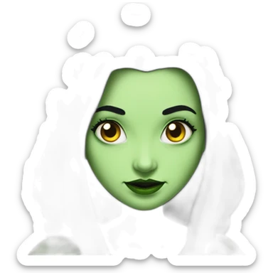 wicked witch snow white sticker