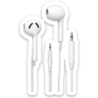 EarPods apple  sticker