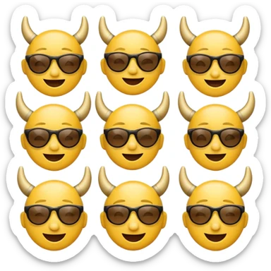 Can U do this sticker 😂😔😇🥺😎😈🤑🤫🤗🙁😩😘 sticker