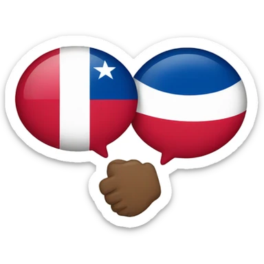 Dominican republic and united state  sticker