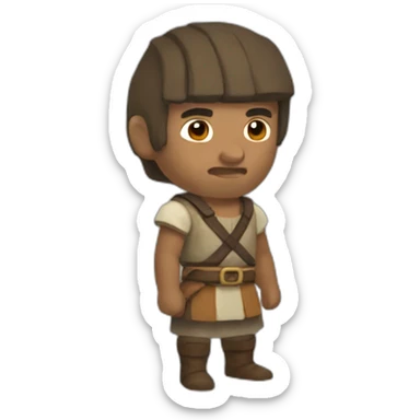age of empires villager sticker