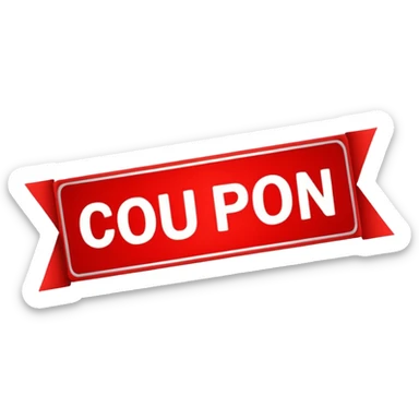 coupon discount sticker