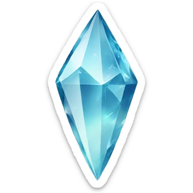 Crystal sticker