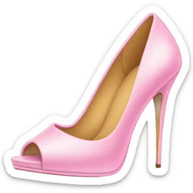High heels sticker