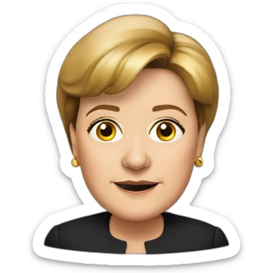 Angela merkel sticker
