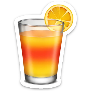 tequila-sunrise sticker